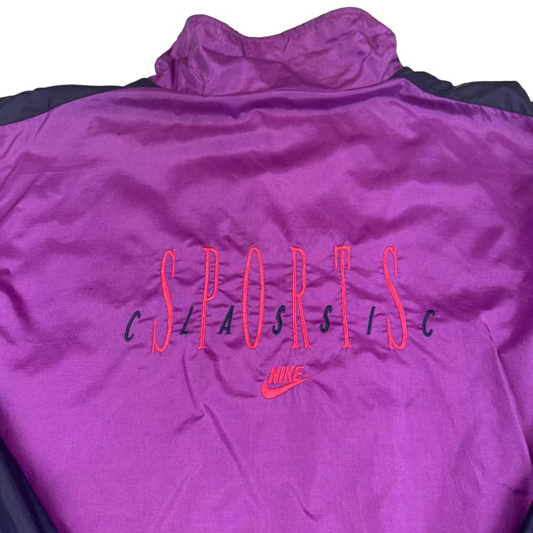 Vintage Nike 90's Sports Classic Full-Zip Track Jacket Purple image 7