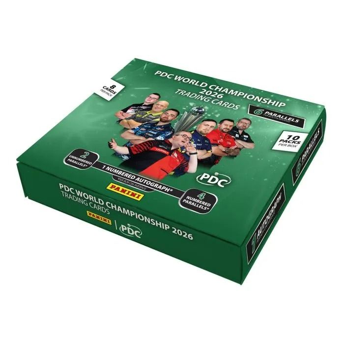 Pdc World Championship 2026 Trading Cards Box
