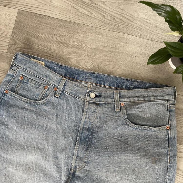 VINTAGE BIG E LEVI 501 JORTS image 2