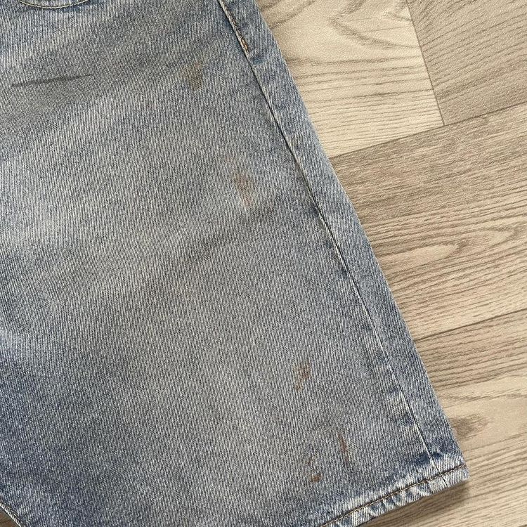 VINTAGE BIG E LEVI 501 JORTS image 4