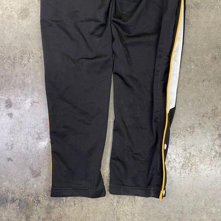 Nike Tracksuit Bottoms Popper Y2K Sports Joggers, Black, Womens Large 7
