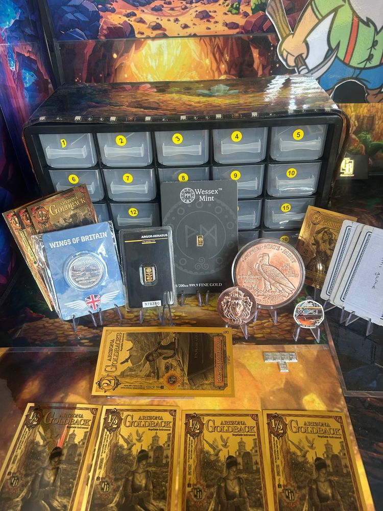 Coins & Bullion 1g gold🔥1/200th gold + other hits