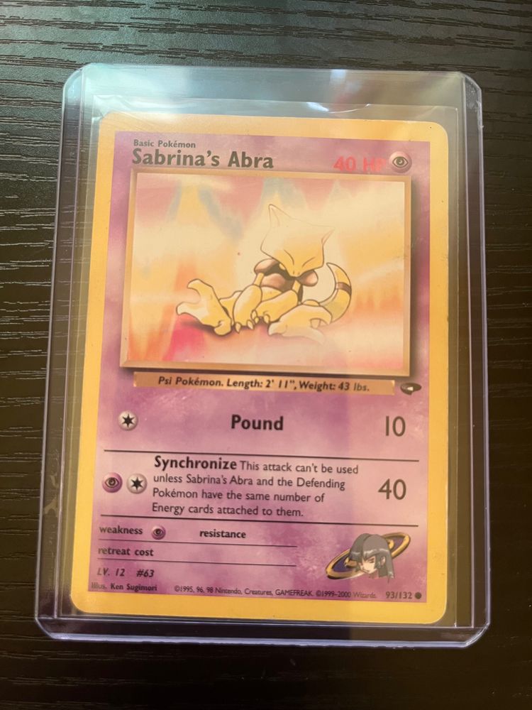 Sabrina's Abra - Gym Challenge - 93/132