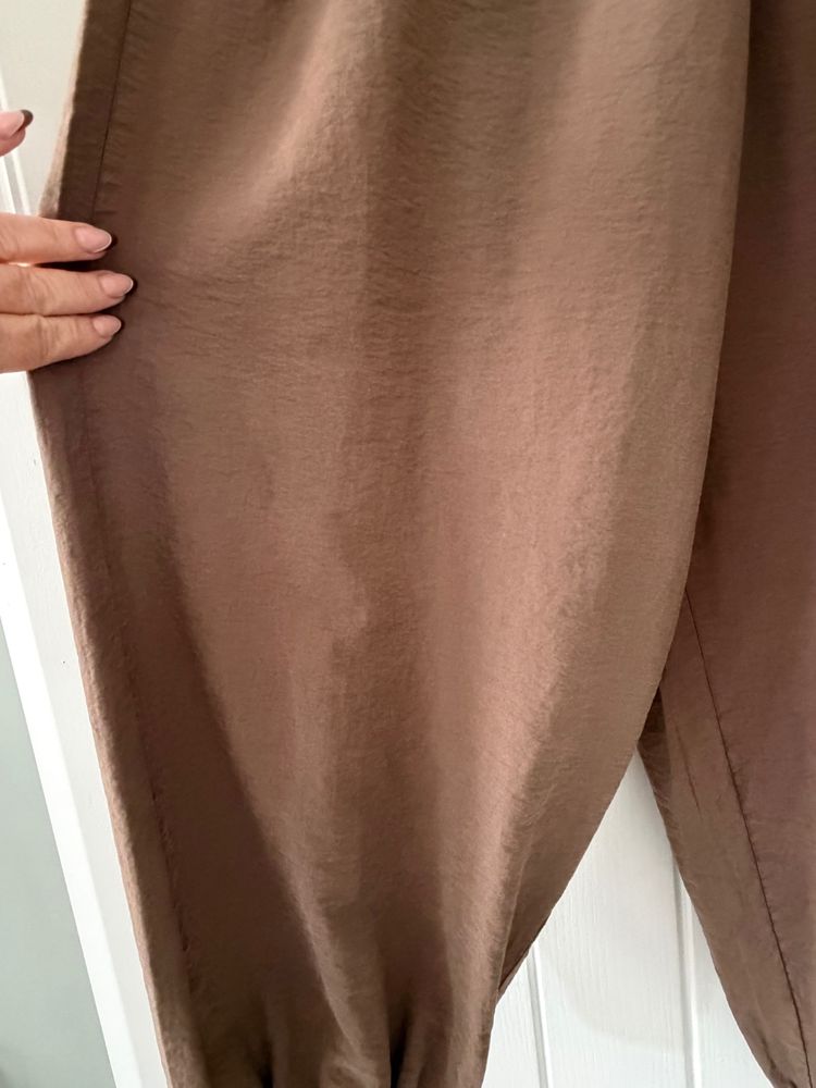 Brown Casual balloon  Pants image 2