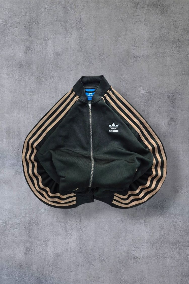 Adidas Black Zip-Up Jacket