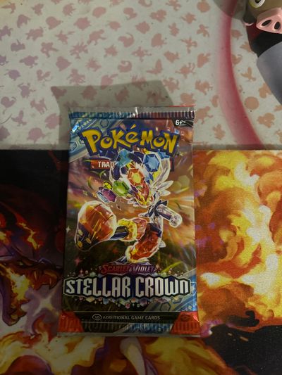 Pokémon Trading Card Game Stellar Crown Booster Pack