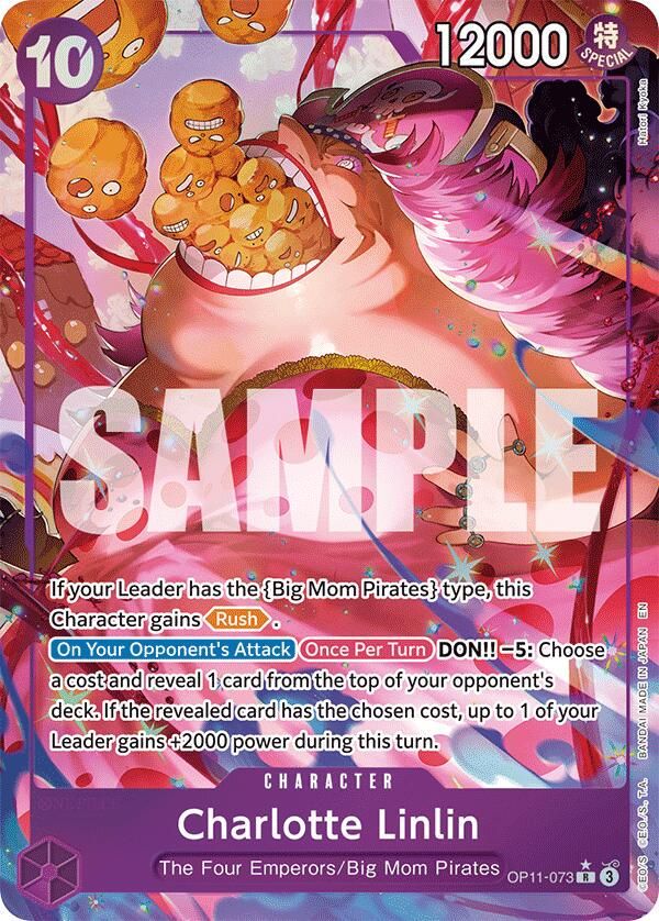 Charlotte Linlin OP11-073 R Alt Art