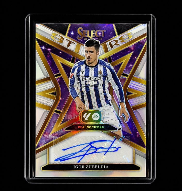 AUTO/ Zubeldia Stars Panini Select La Liga 2025/26
