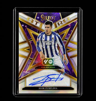 AUTO/ Zubeldia Stars Panini Select La Liga 2025/26