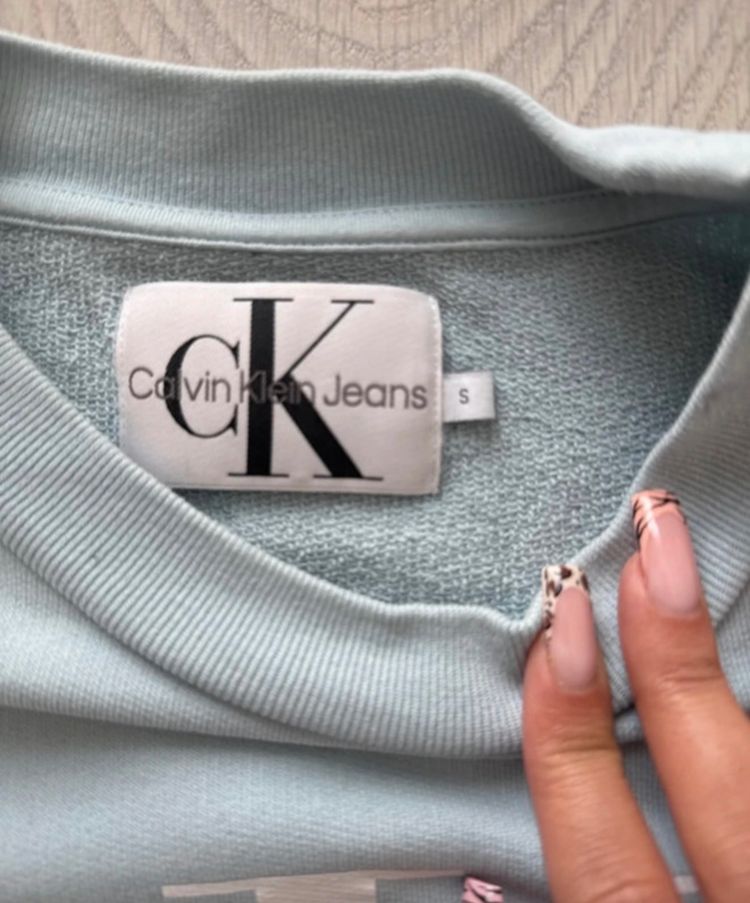 Calvin Klein Jeans Light Blue Sweatshirt 3