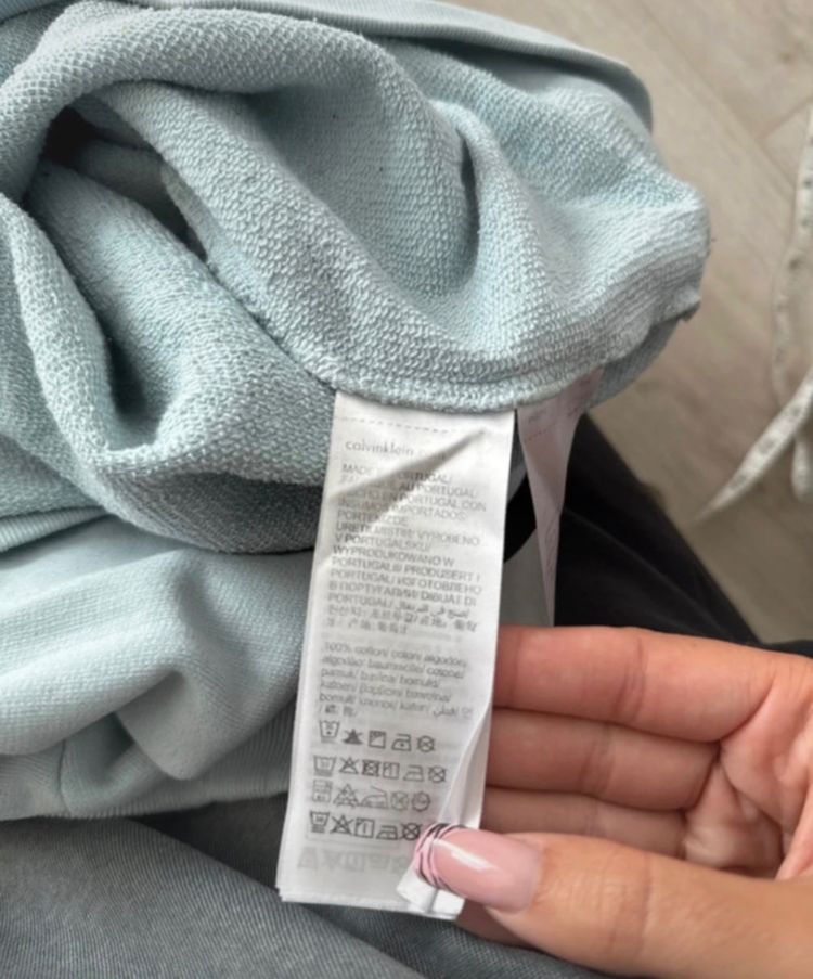 Calvin Klein Jeans Light Blue Sweatshirt 4