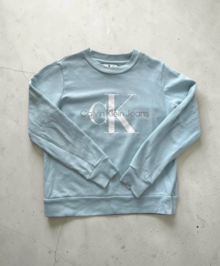 Calvin Klein Jeans Calvin Klein Jeans Light Blue Sweatshirt product image