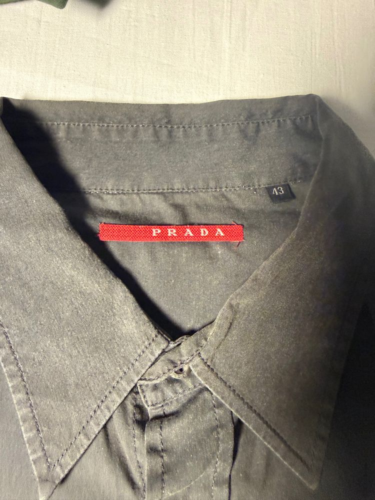 Prada Men'S Button-Up Shirt 3