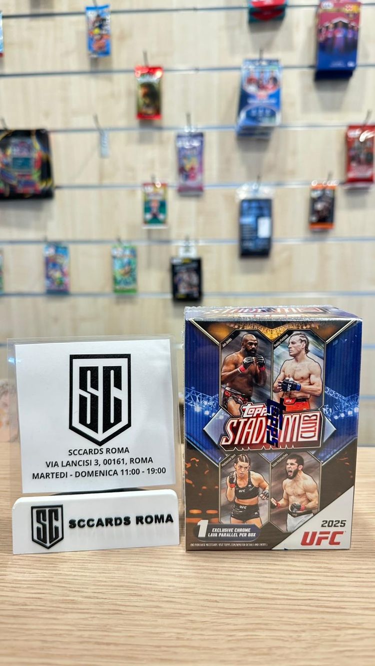 Topps Stadium UFC value Box 2025