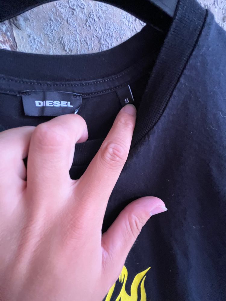Diesel Black Graphic T-Shirt 2