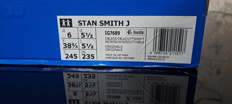 Adidas Stan Smith J UK 5.5  image 6