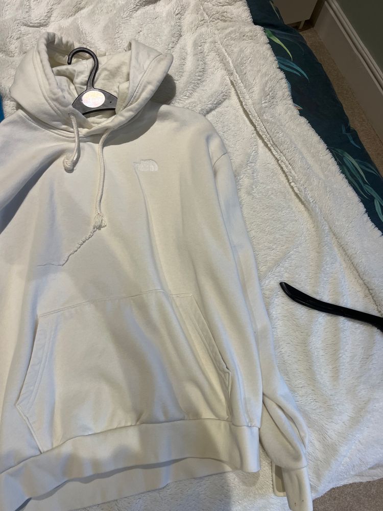 The North Face White Hoodie image 1