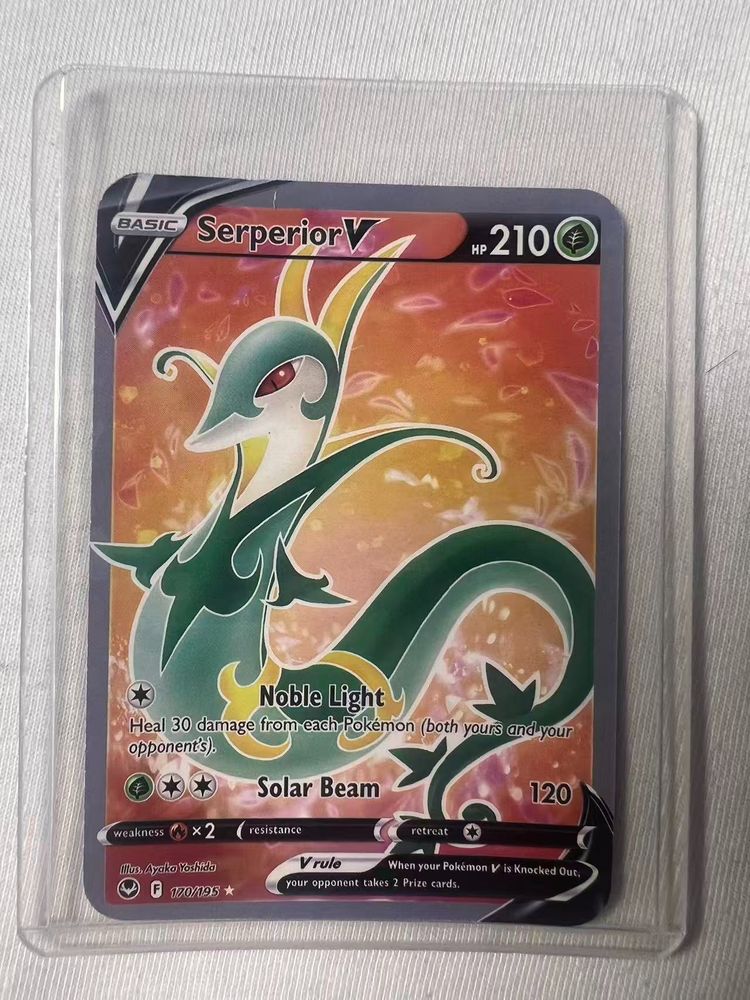 Serperior V Pokémon Card imagen 1