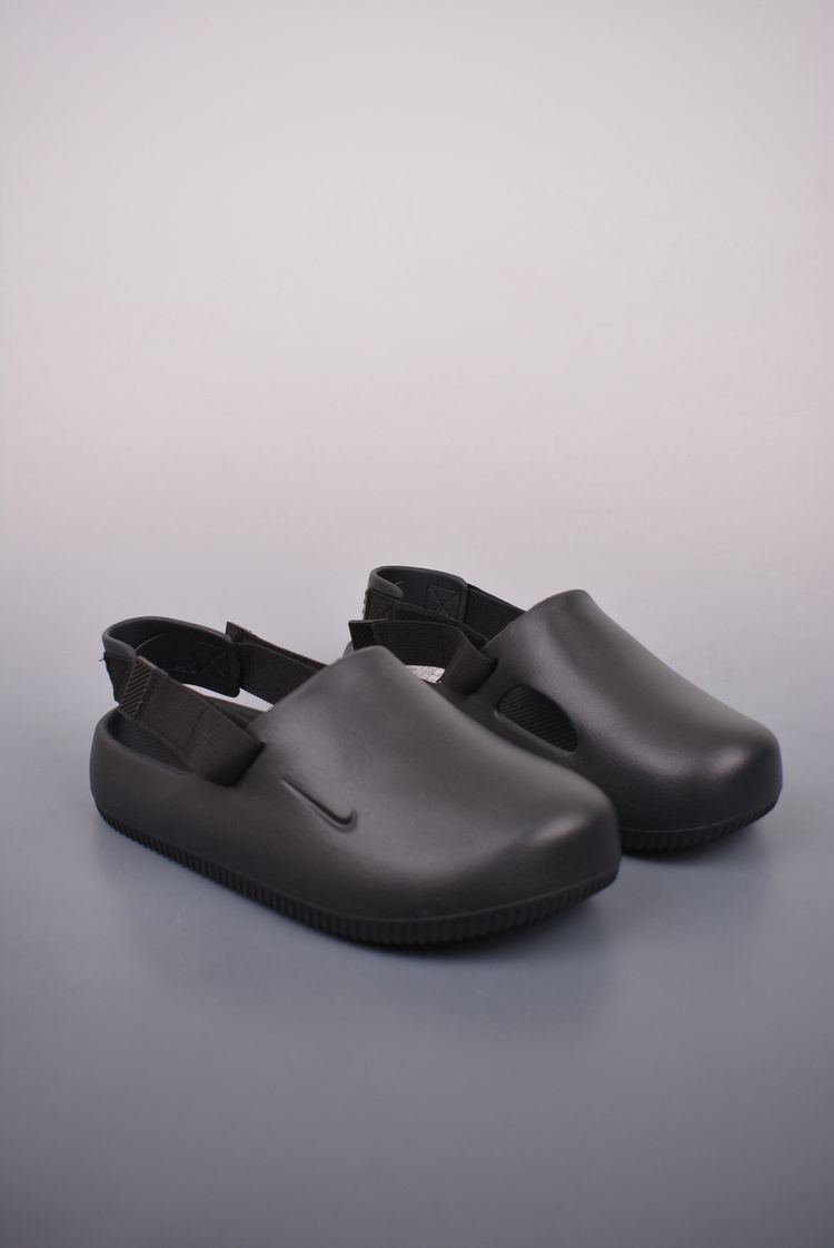 Nike Black Slip-On Clogs With Adjustable Strap image 9