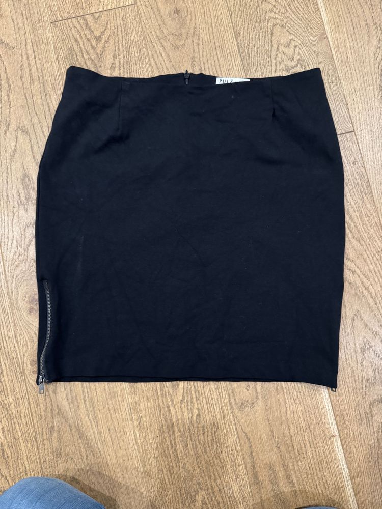 Pulz Jeans Black Skirt