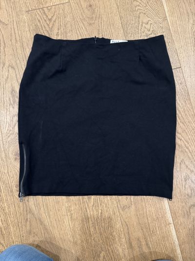 Pulz Jeans Black Skirt