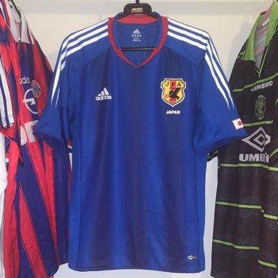 Mens Japan 2004/06 Adidas Home Football Shirt Player Issue Duel Layered Large 1