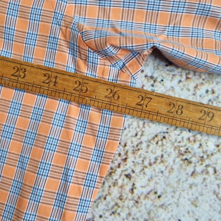 RALPH LAUREN OXFORD SHIRT CHECK - Orange - Size L image 4