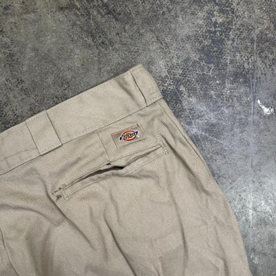 Dickies Trousers Original Fit Carpenter Workwear Pants, Beige, Mens 38 7