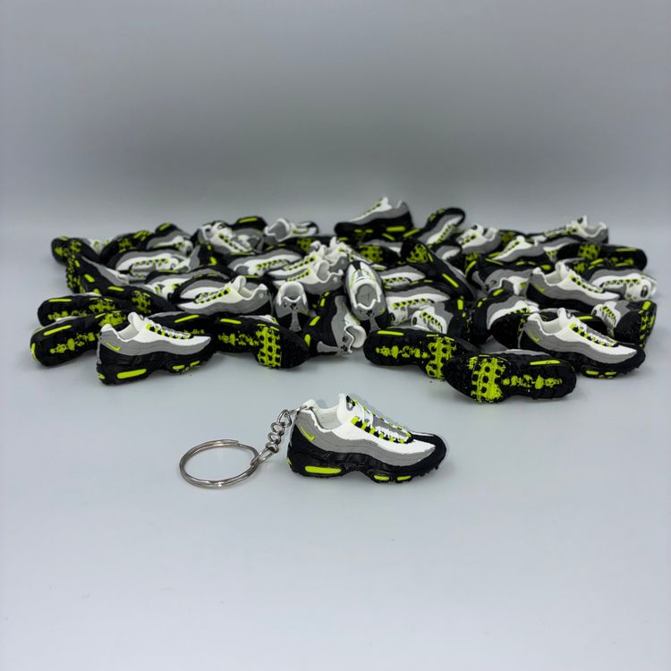 Air Max 95 Inspired Trainer Keyring Multi Pack of 5 image 2