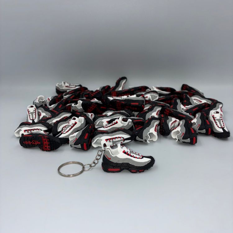 Air Max 95 Inspired Trainer Keyring Multi Pack of 5 image 3
