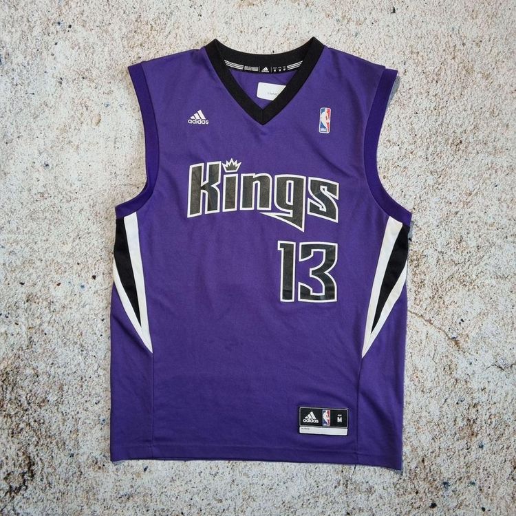 ADIDAS SACRAMENTO KINGS BASKETBALL JERSEY EVANS #13 2013/17- Size M 1