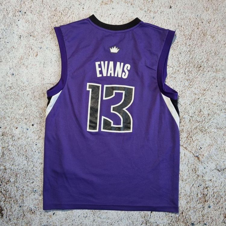 ADIDAS SACRAMENTO KINGS BASKETBALL JERSEY EVANS #13 2013/17- Size M 3