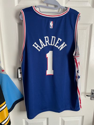 Philadelphia 76ers James Harden Basketball Jersey