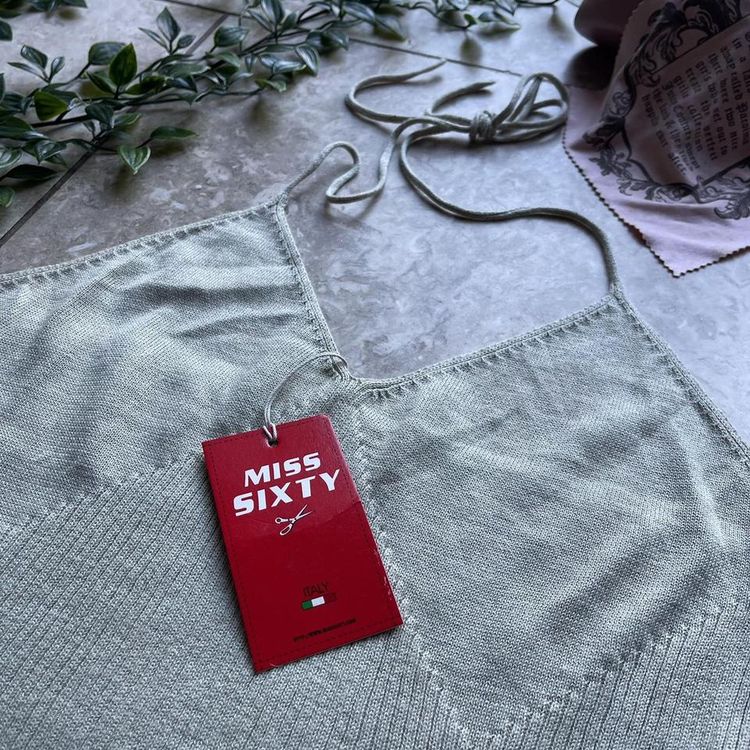 Deadstock Vintage 90s Miss Sixty Halterneck image 2