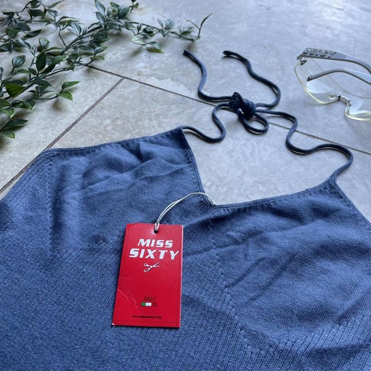 Deadstock Vintage 90s Miss Sixty Halterneck image 2
