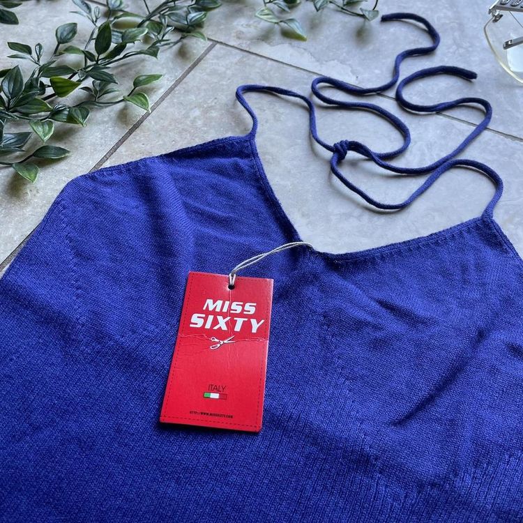 Deadstock Vintage 90s Miss Sixty Halterneck image 2