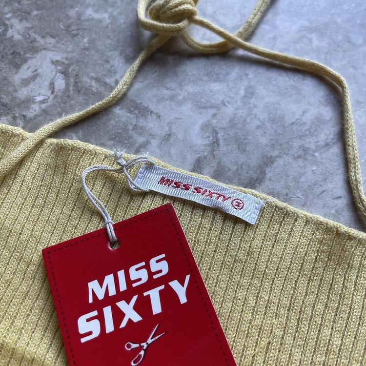 Deadstock Vintage 90s Miss Sixty Halterneck image 2