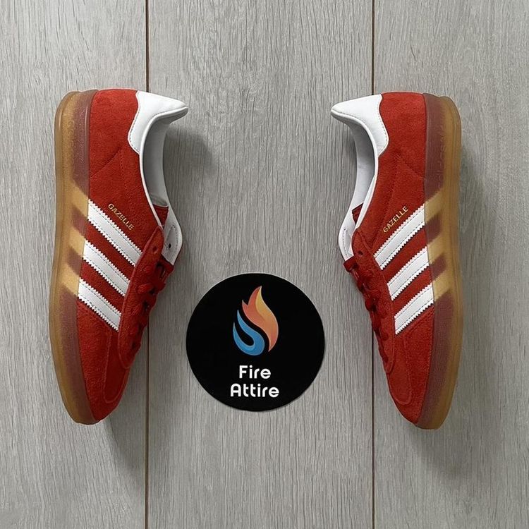 Adidas Gazelle Indoor Bold Orange - In Hand