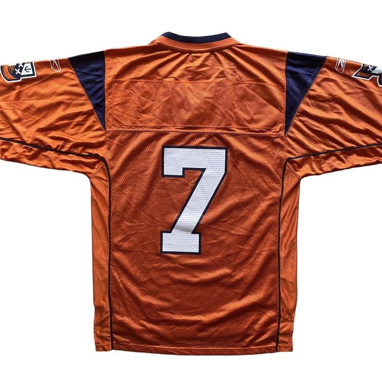 Rare vintage 00s Reebok Amsterdam Admirals Europe NFL print jersey 4