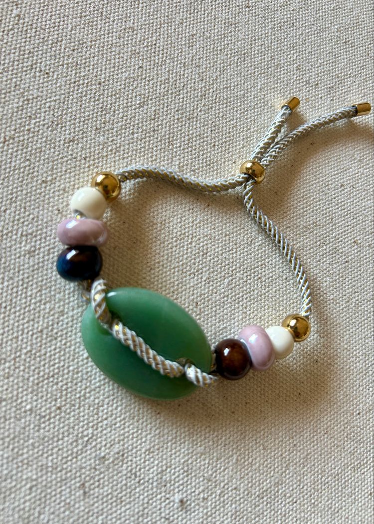 Pulsera Link stone Green