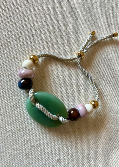 Pulsera Link stone Green