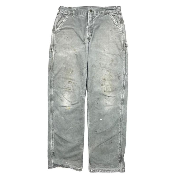 Carhartt Carpenter Vintage Fleece Lined Trousers image 2