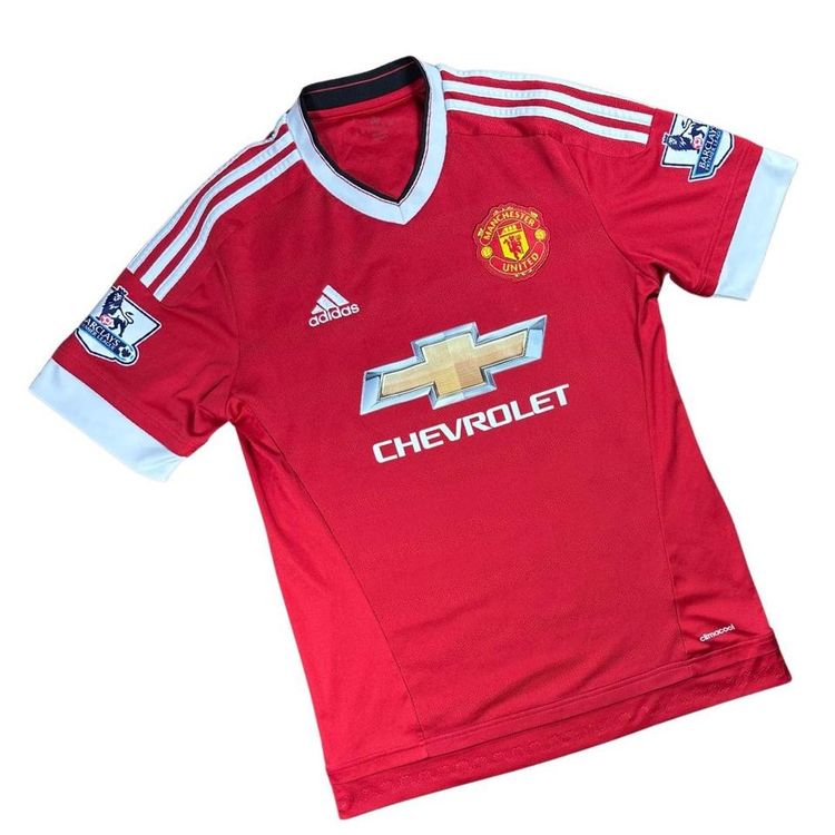 Manchester United 2015/2016 Home Football Shirt Memphis 7 image 4