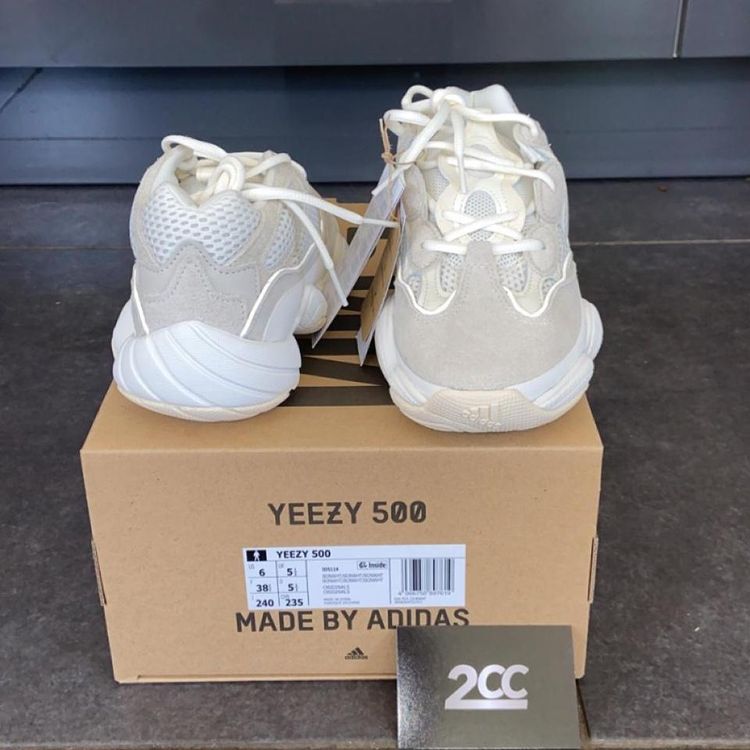 - Adidas Yeezy 500 Bone White (2023) image 3