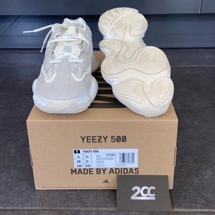 - Adidas Yeezy 500 Bone White (2023) image 4