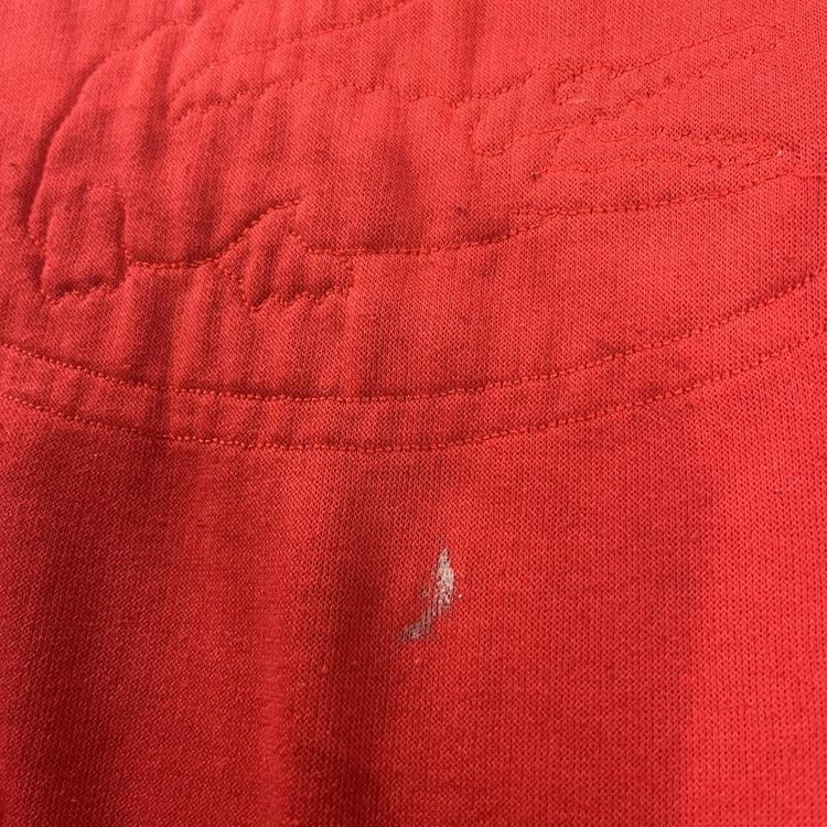 Womens Red Lacoste sweatshirt 3