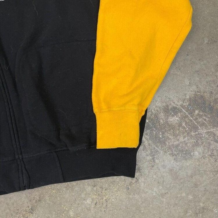 NFL Steelers Hoodie Football Sports Sweatshirt, Black, Mens Large 5