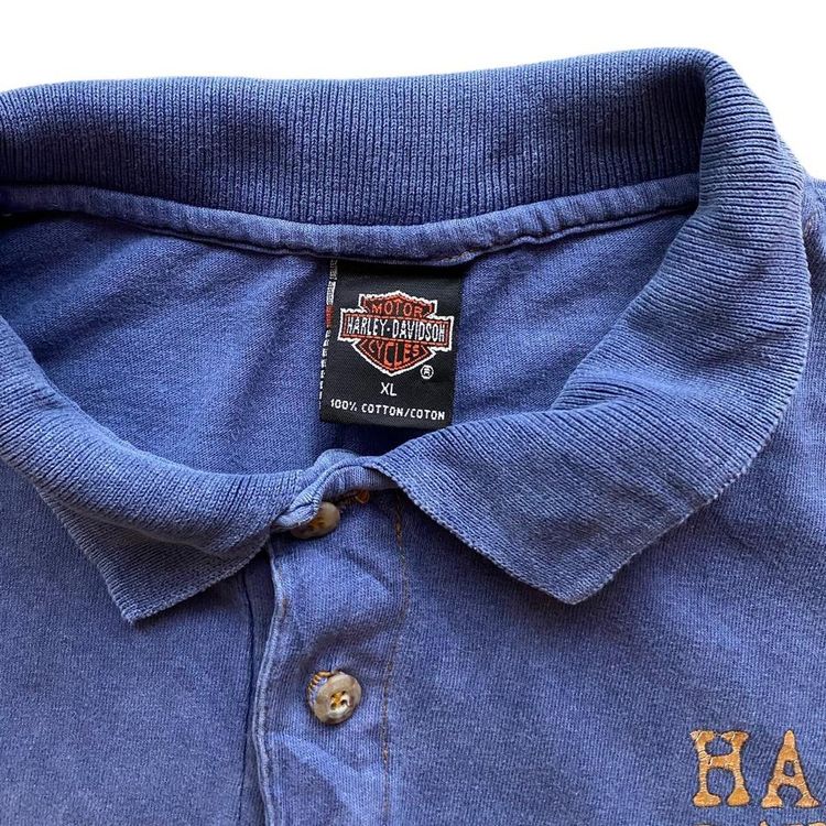 Vintage Harley Davidson 1997 J&L Sioux Falls South Dakota graphic print polo t shirt 5
