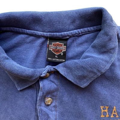 Vintage Harley Davidson 1997 J&L Sioux Falls South Dakota graphic print polo t shirt 5