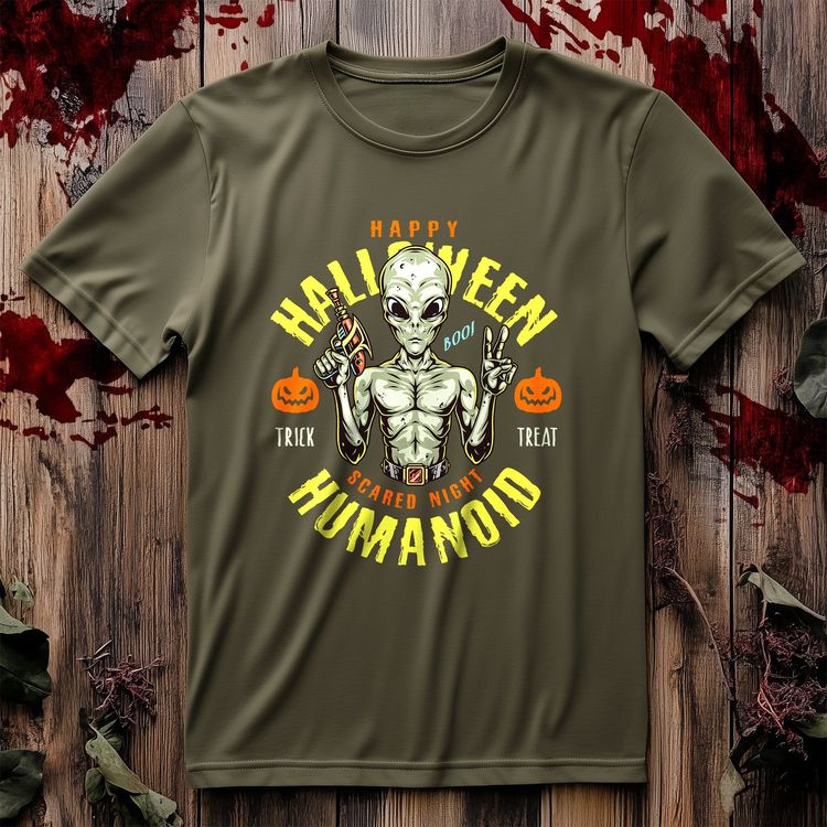 Alien Humanoid Boo t-shirt image 5
